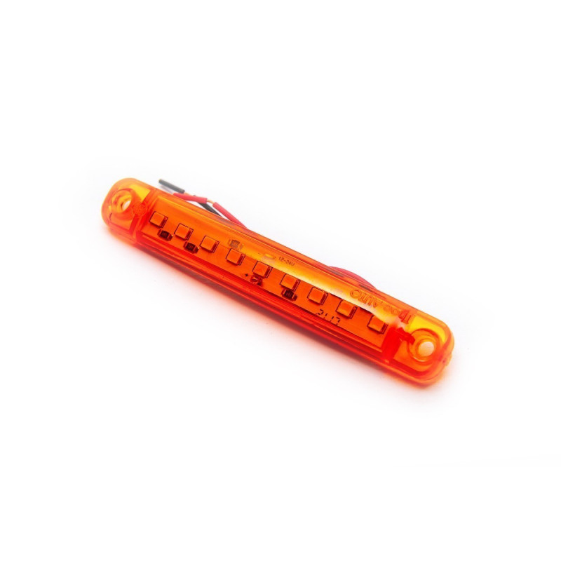 Габарит жълт 9 LED FR0176S 12-24V 98mm