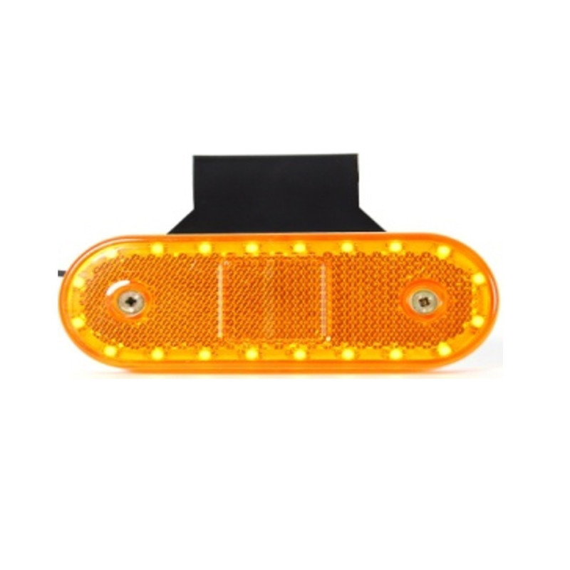 Габарит висящ,жълт FR0293S 20 LED 12-24V 115mm