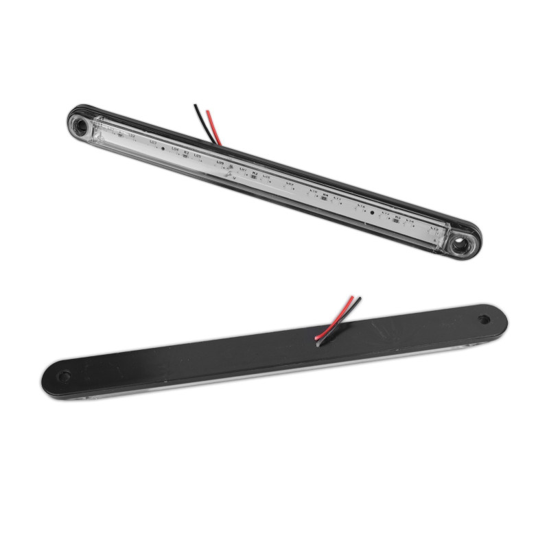 Габарит бял FR0306B 15 LED 12-24V 240mm