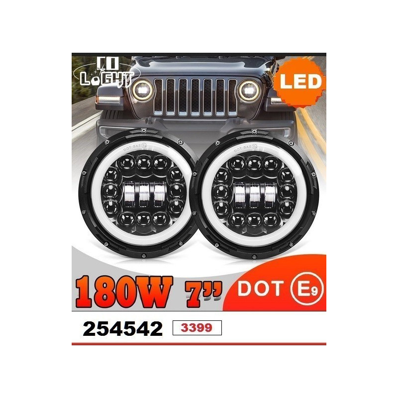 Фар преден,LED за мотор,джип 254542