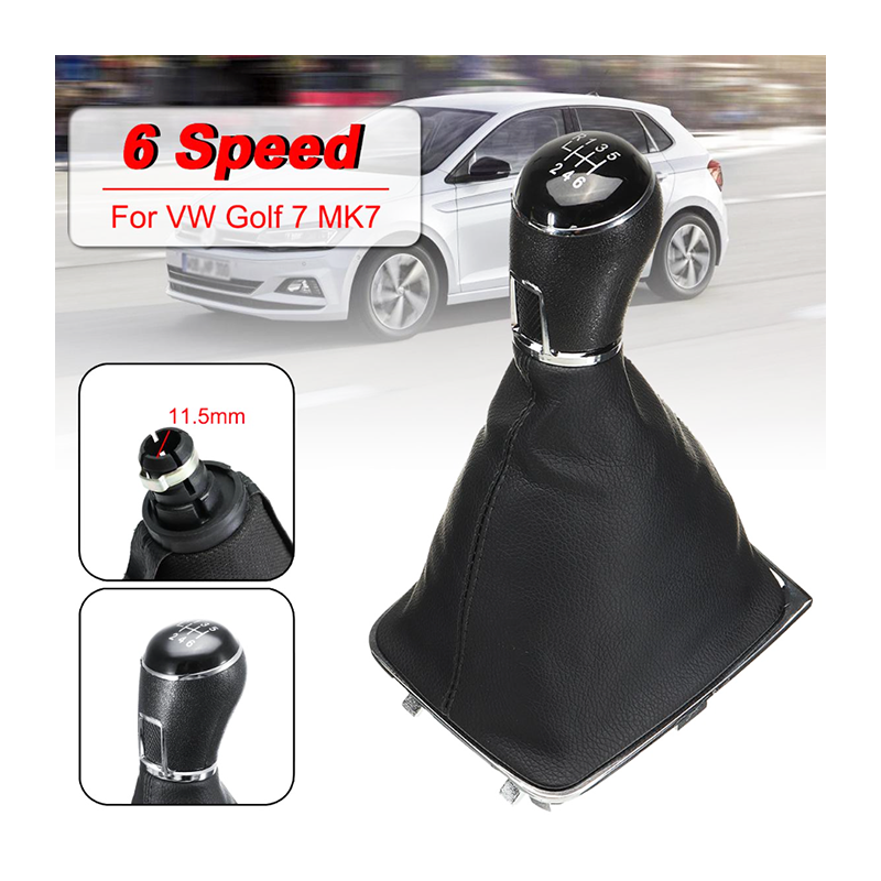Топка с маншон за скоростен лост за Volkswagen Golf 7 с 6 скорости