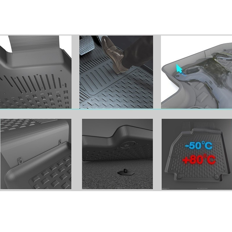 Гумени стелки Sahler 4D Opel Mokka 2021+