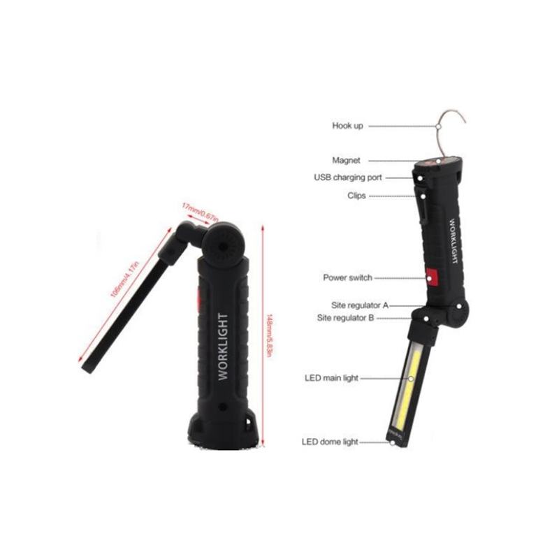 Работна лампа LED с чупеща се глава  5013