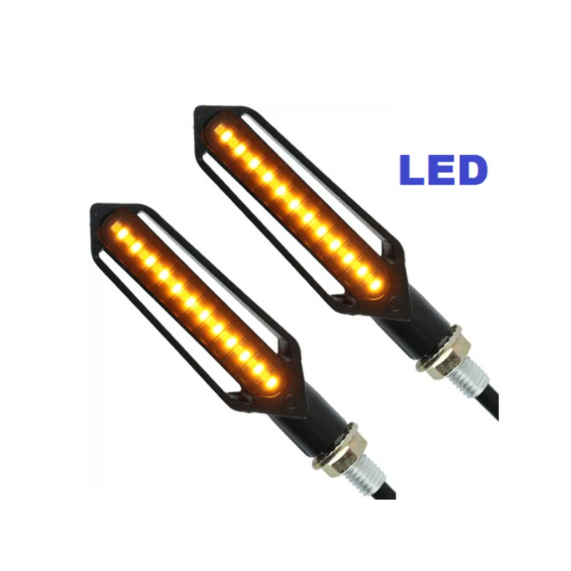 Мигач за мотор с бягаща LED светлина 2бр 253045