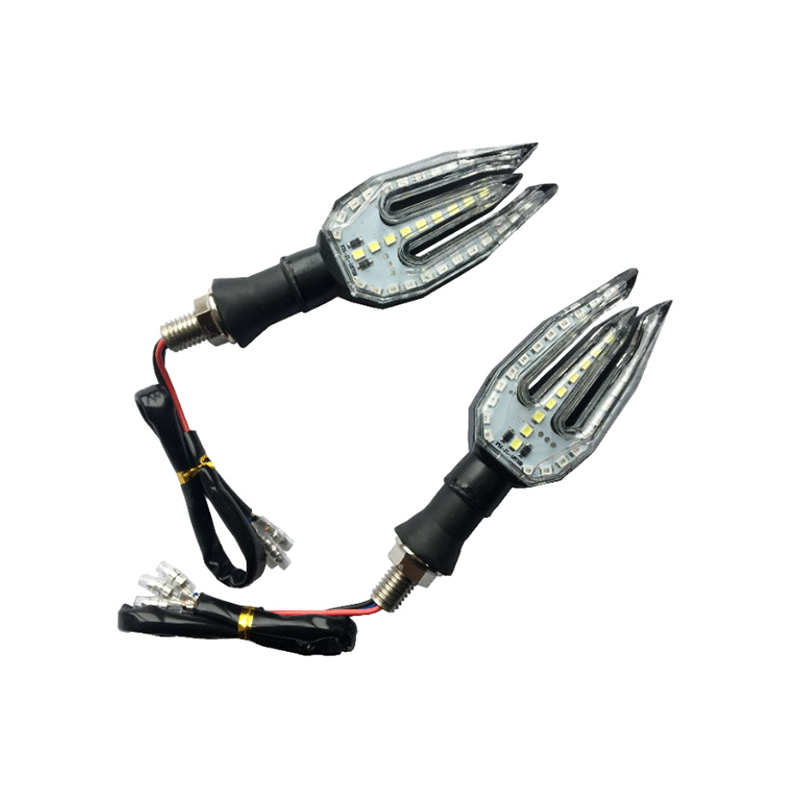 Мигач за мотор с бягаща LED светлина 2бр 253022