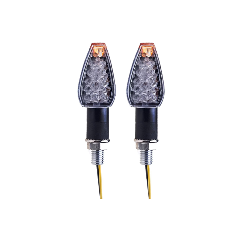 Мигач за мотор с LED светлина 2бр 253224