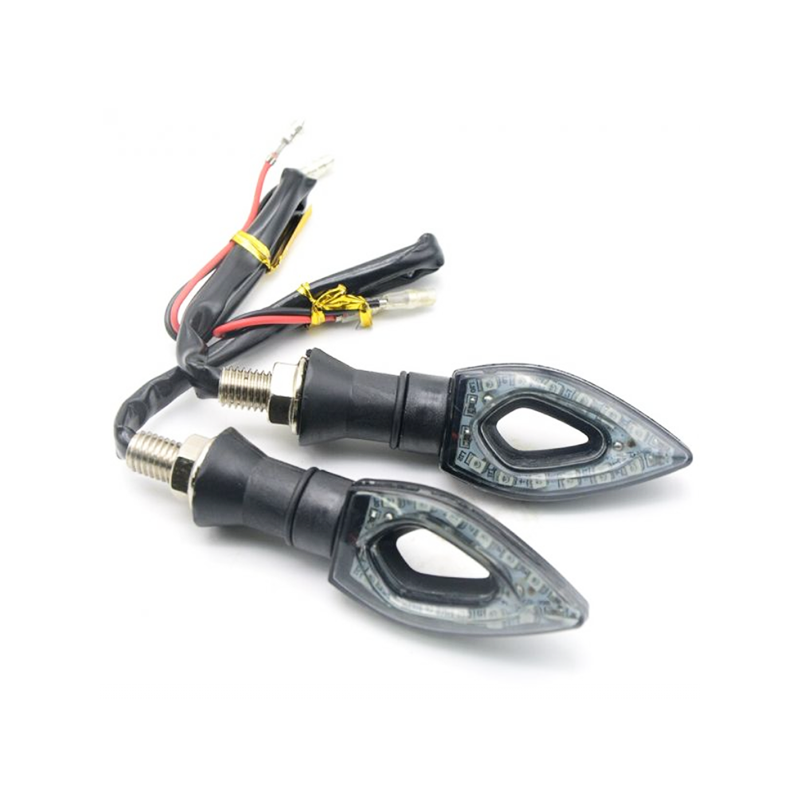 Мигач за мотор с LED светлина 2бр 250267