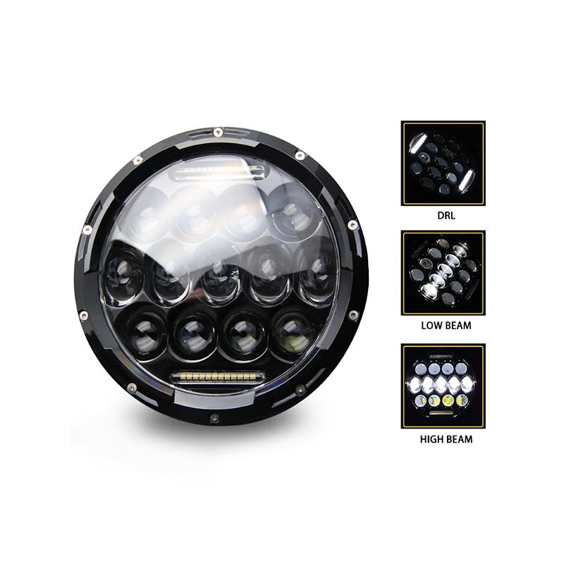 Халоген за мотор,джип 7" LED 75W 3398