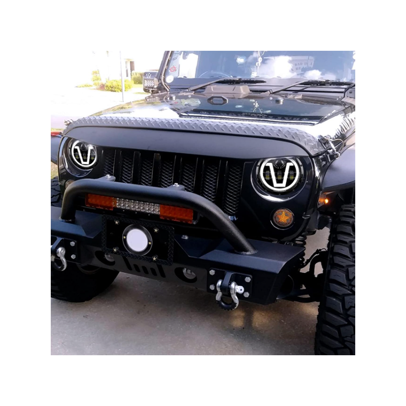 Халоген за мотор,джип 7" LED 3400