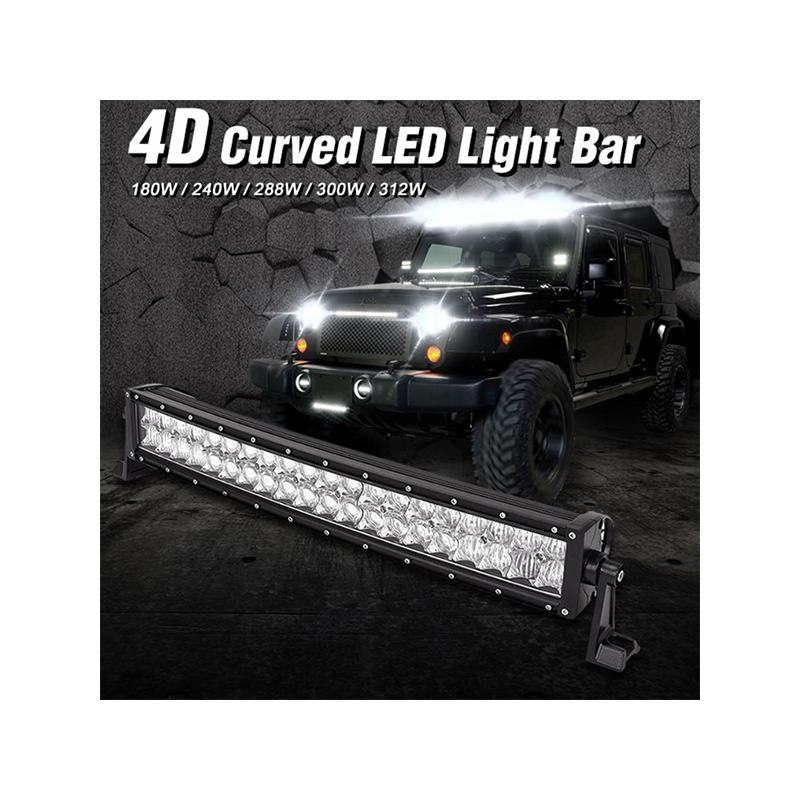 LED Бар универсален,извит 105см. 240W