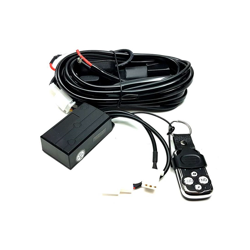 Кабели с реле и дистанционно за LED фар,бар 8909