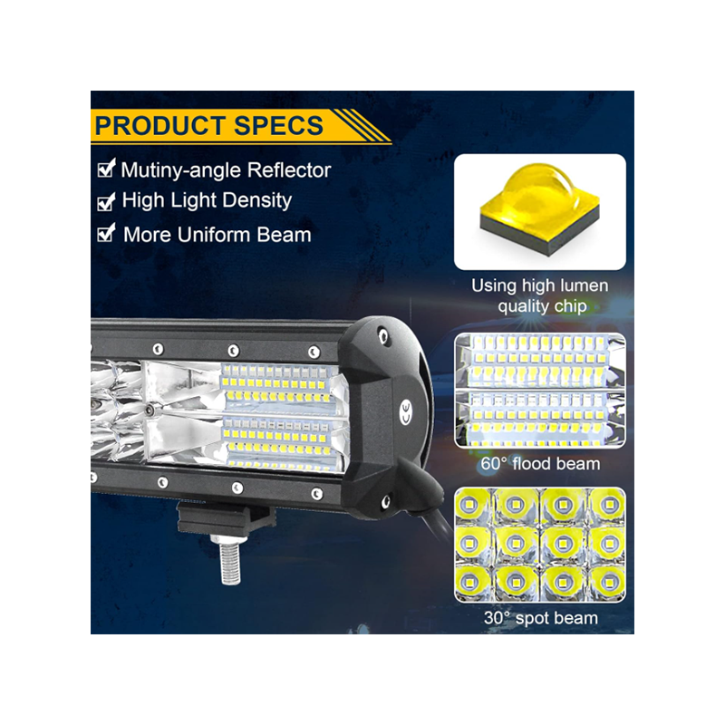 LED Бар универсален 52см 288W