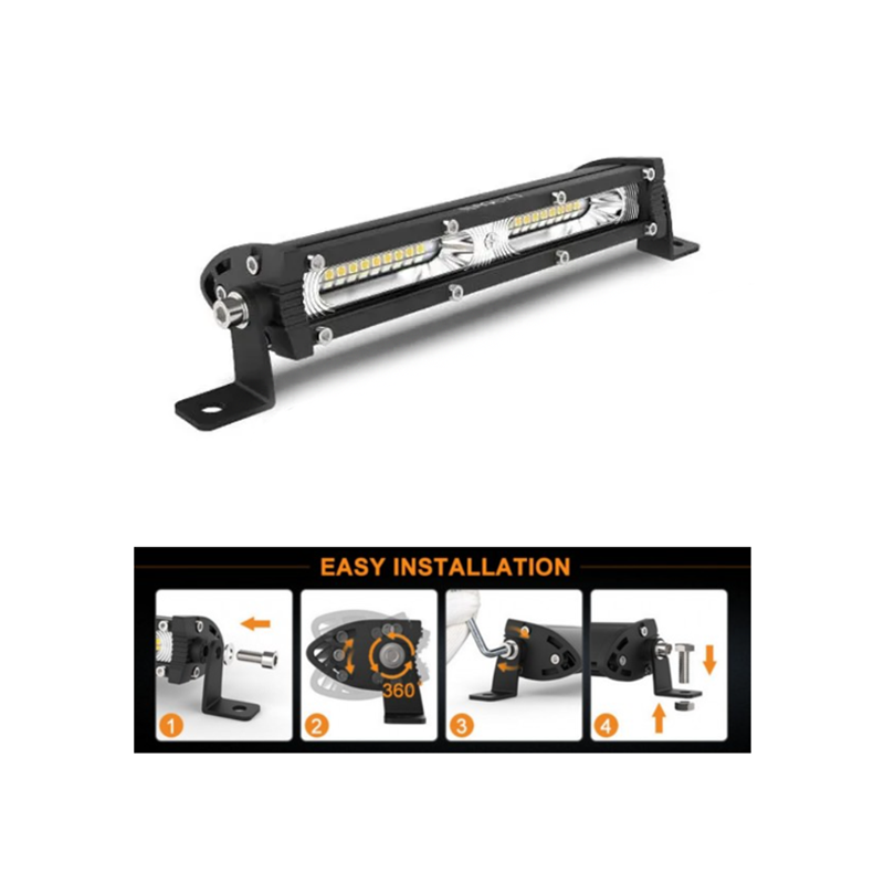 LED Бар универсален 19см. 54W