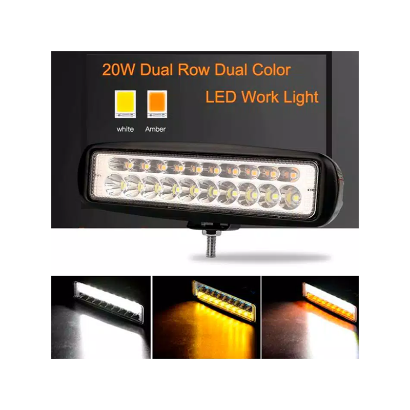 LED бар-халоген с мигач 54W 8333