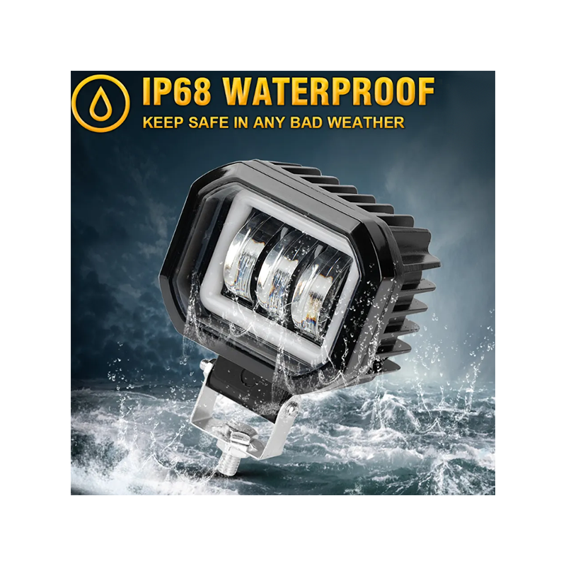 LED халоген,квадратен 30W 2623