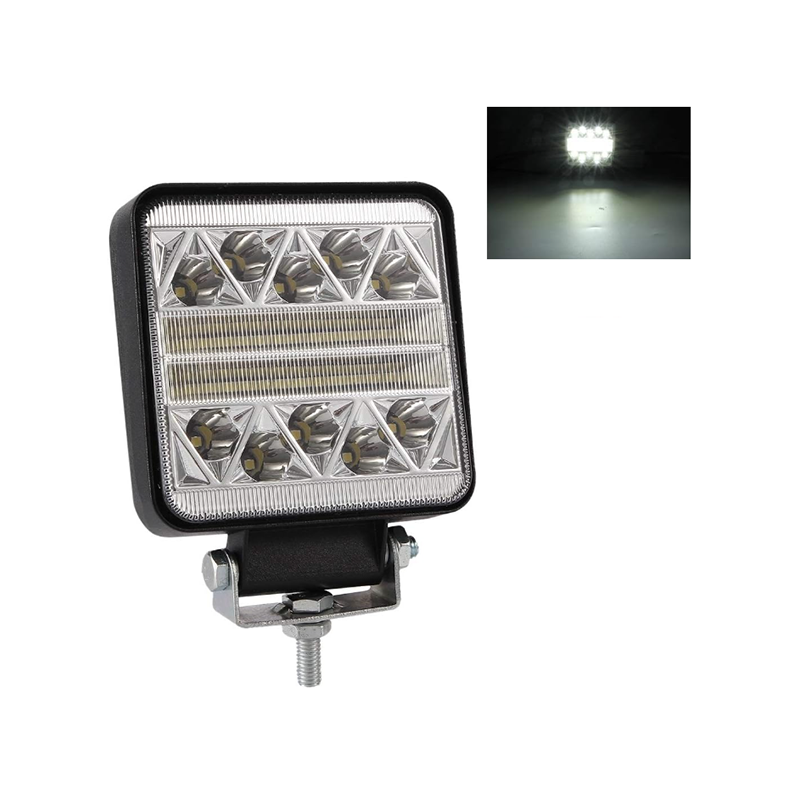 LED бар-халоген,квадратен 102W 5038