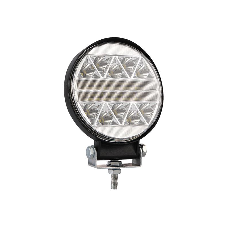 LED бар-халоген,кръгъл 102W 5038