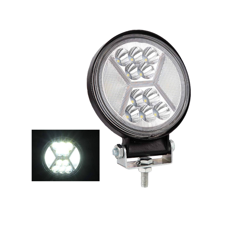 LED бар-халоген,кръгъл 117W 5036