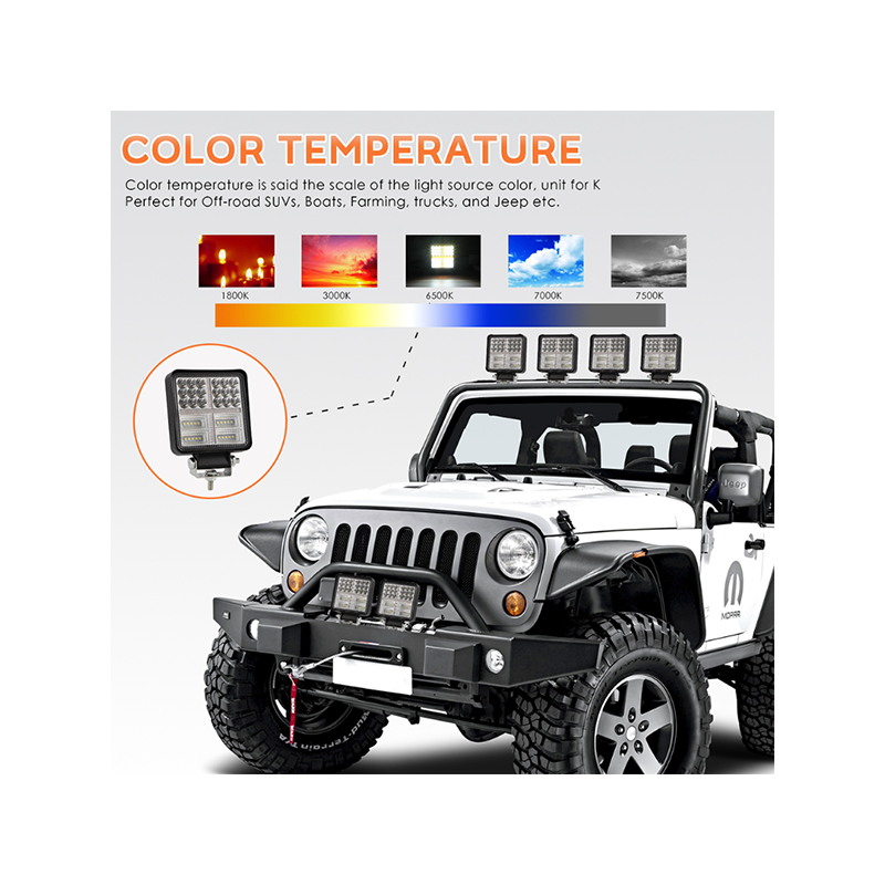 LED бар-халоген 162W 5037