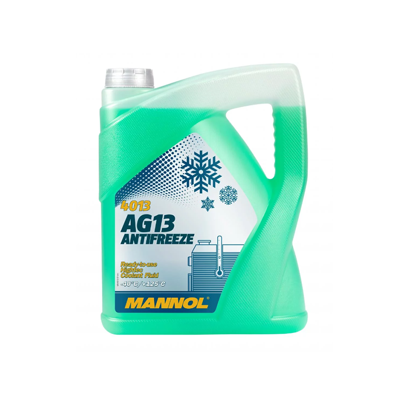 Антифриз зелен Mannol AG13 до -40° 5л