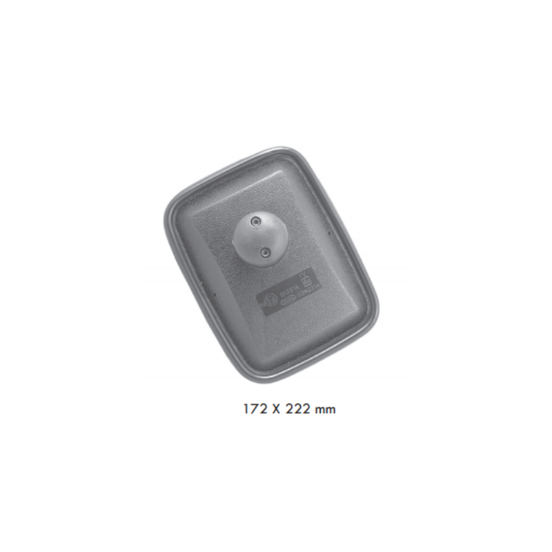 Огледало Man F V2 R300 CE 172x222мм