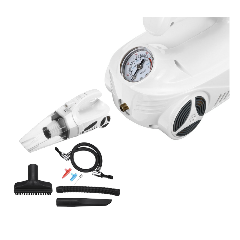 Прахосмукачка с компресор 2в1 за автомобил