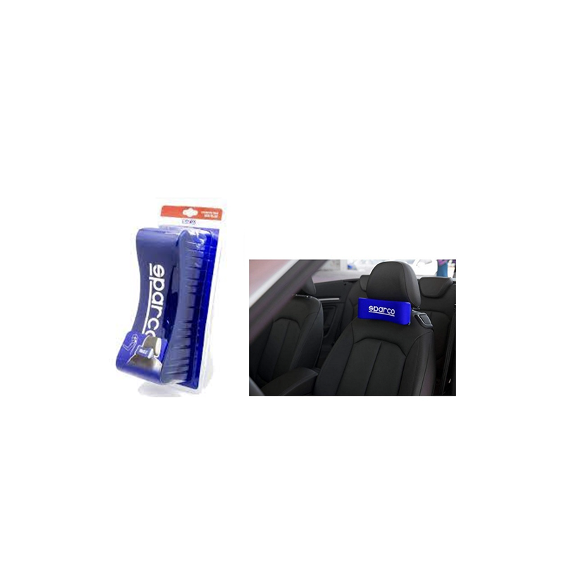 Възглавница за път Sparco синя 3300