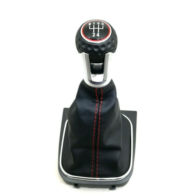 Топка с маншон червен шев 5 скорости Volkswagen Golf MK5,MK6, Jetta, EOS, Scirocco