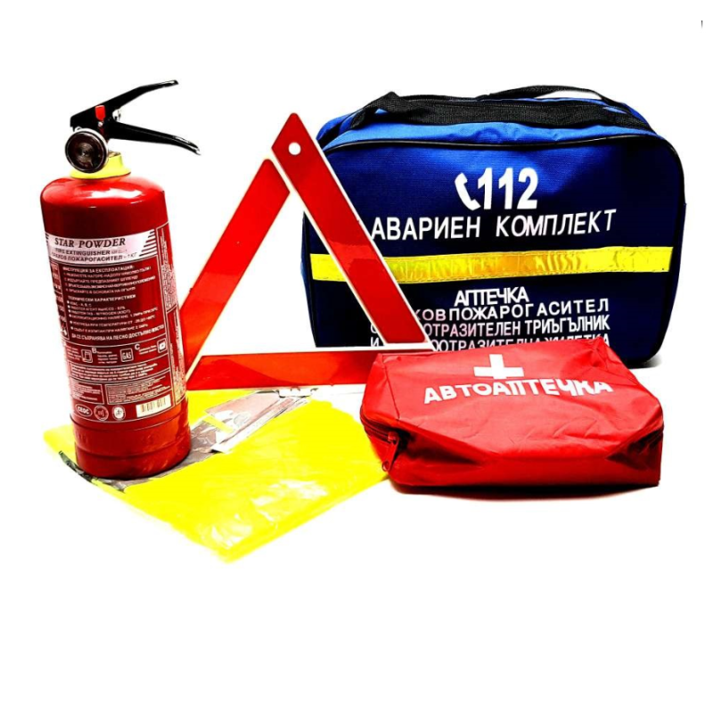 Авариен автокомплект с чанта 250462