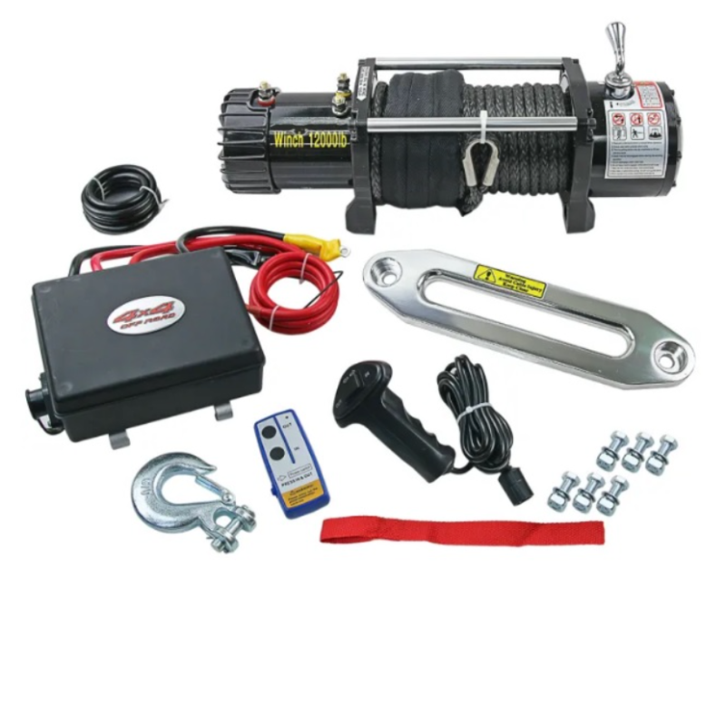 Електрическа лебедка, голяма 12000LB (5443 kgs)