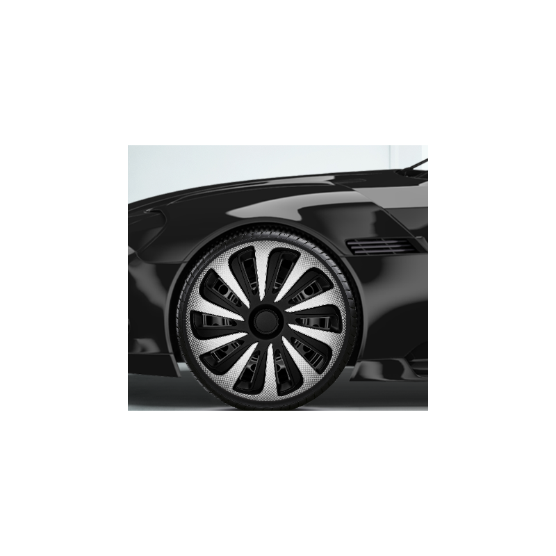 Тасове за джанти Argo Caliber Carbon Silver Black Box 14"