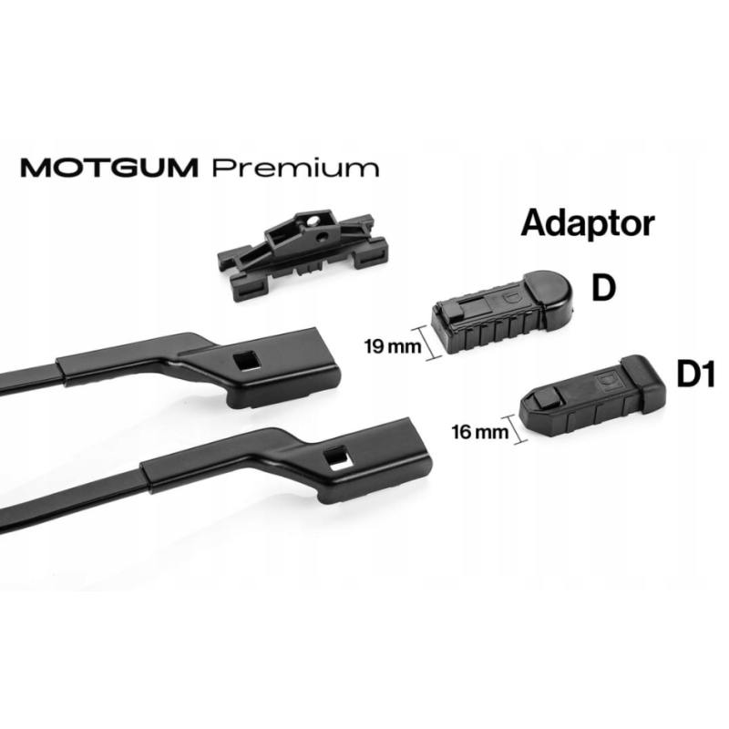 Чистачка с 7 адаптора 750mm Motgum PP675K1