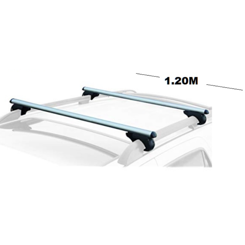 Греди за багажник с 3 захвата,алуминиев 120см