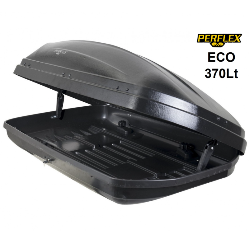 Багажник аутобокс,черен 370л Perflex PF.RB-02 BK