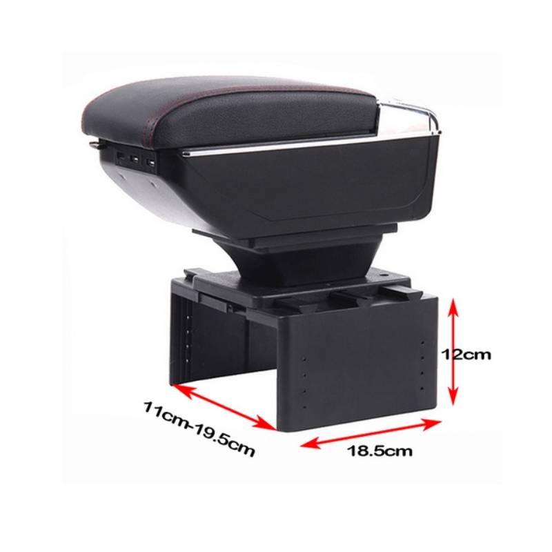 Подлакътник с поставка за чаша и 2 USB порта