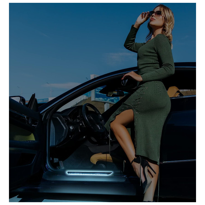 LED ленти за праг за автомобил 2бр VIP А3715