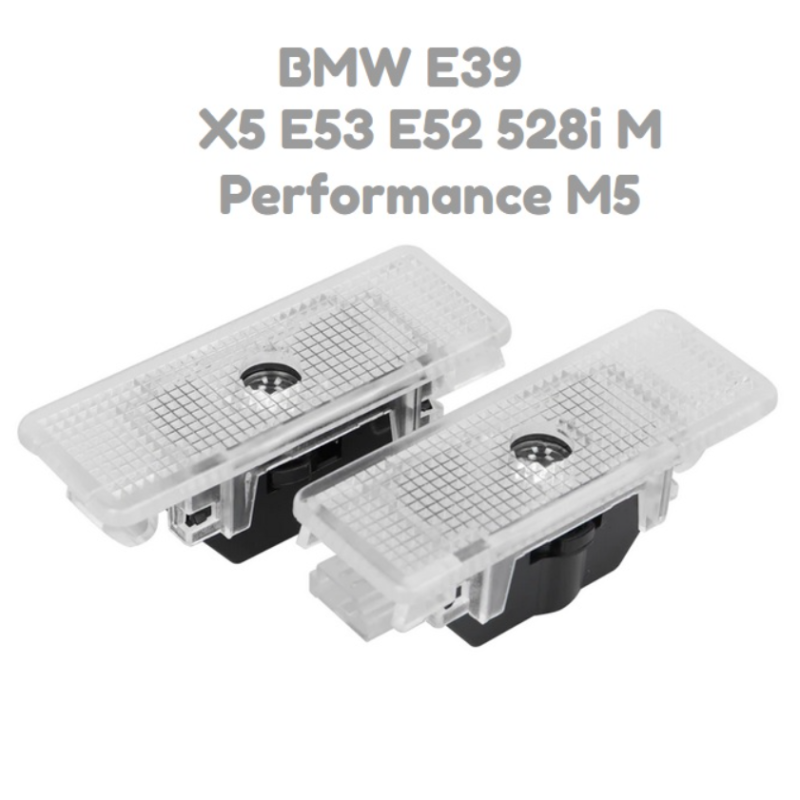 LED Плафон за врати с лого 2бр за BMW E39,X5-E53