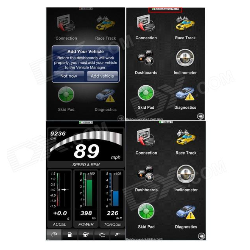 Диагностичен скенер-букса за автомобил OBDII WI-FI 3631