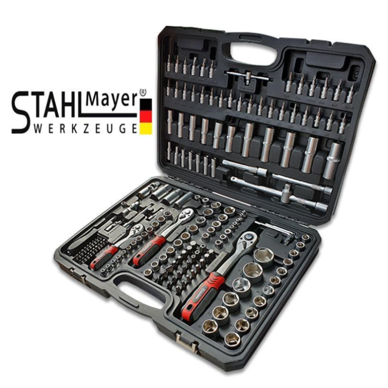 Комплект гидория 172 части 1/2" и 1/4" Stahl Mayer SM-172