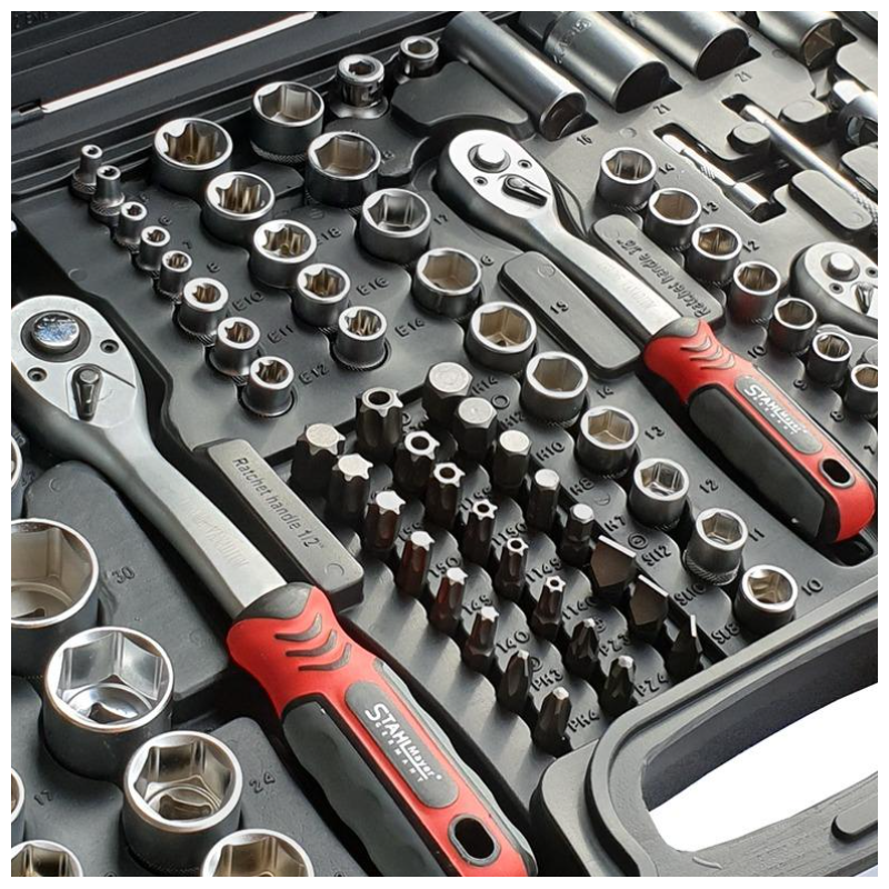 Комплект гидория 172 части 1/2" и 1/4" Stahl Mayer SM-172