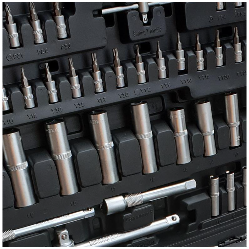 Комплект гидория 172 части 1/2" и 1/4" Stahl Mayer SM-172