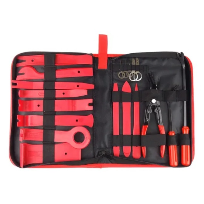 Комплект инструменти за демонтаж на интериор и тапицерия 18 части