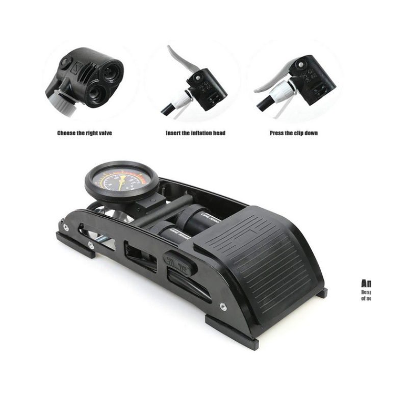 Помпа за колела,крачна,двубутална 3344