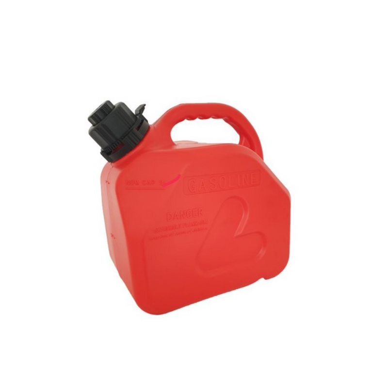 Туба за гориво,червена PVC 5л.