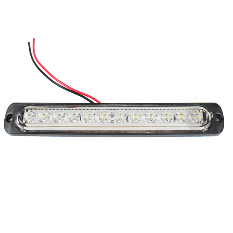 Габарит,бял 12 LED 12-24V 114mm