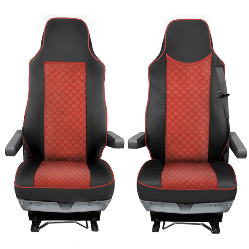 Тапицерия LKW,червена за камион MAN TGX 2015-2020