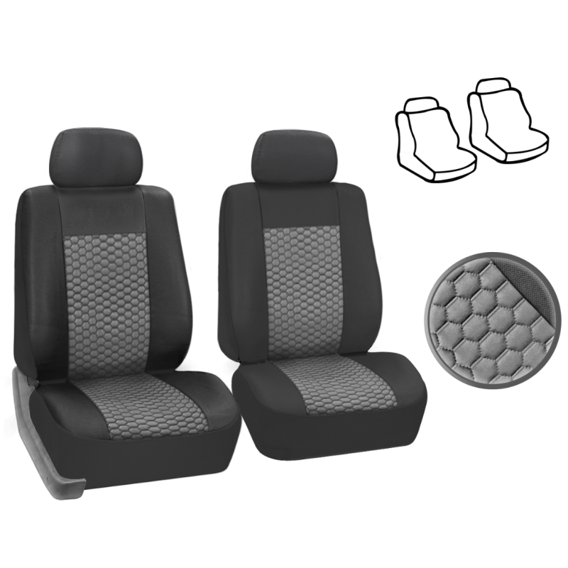 Тапицерия за бус,черно със сиво Premium SS 1+1