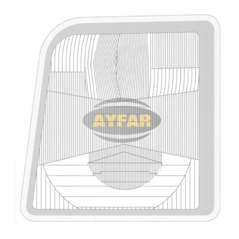 Стъкло за фар,дясно за VW Volt LT35 1998-2005