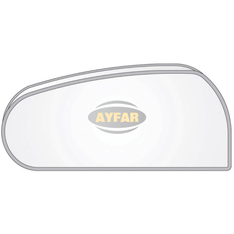 Стъкло за фар,ляво,гладко VW Golf 3 1992-1998