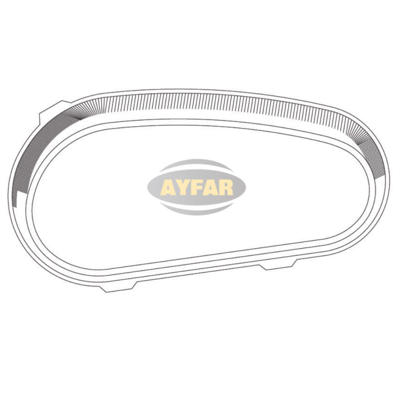 Стъкло за фар,ляво VW Golf 4 1997-2003